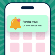 SMS pour informer ses client d'une visite